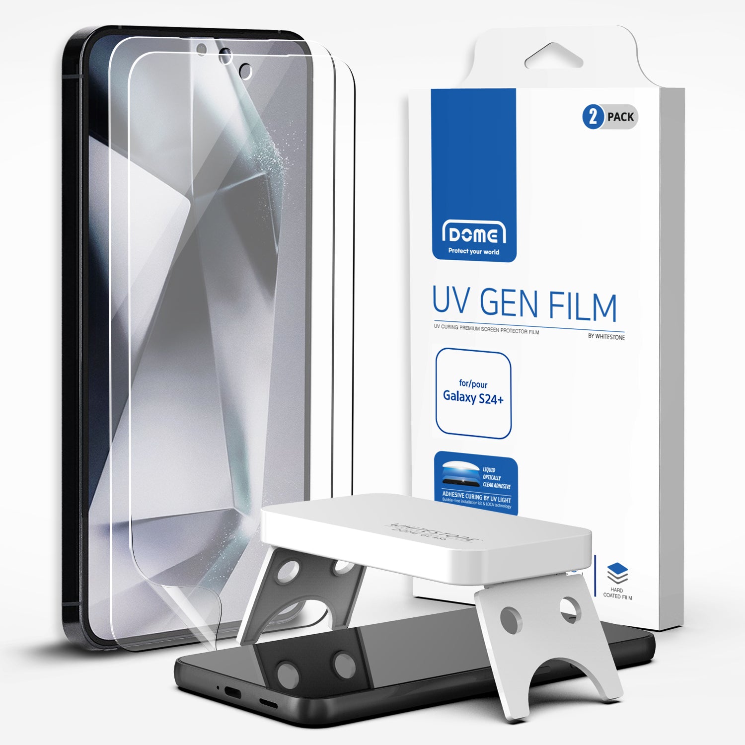 Samsung Galaxy S24 Ultra EPU Screen Protector+Camera protector installation  video 