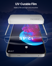 Load image into Gallery viewer, DOME GLASS Whitestone DOME UV GEN Film [Glass-Like Film] Screen Protector for Galaxy S25  with UV Lamp [2Pack]