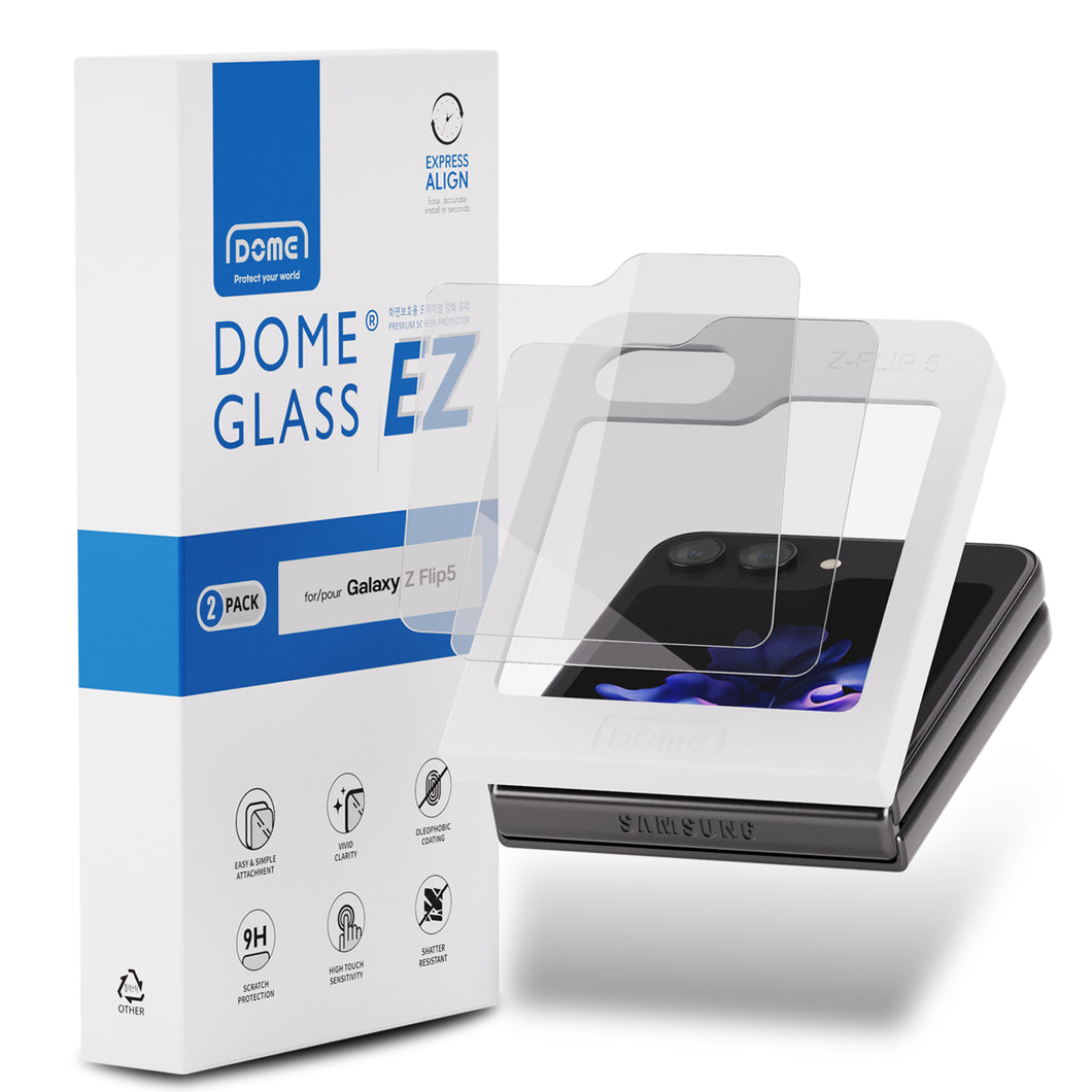 6 Pezzi Proteggi Schermo per Samsung Galaxy Z Flip 5 (Posteriore 6 Pezzi Proteggi Schermo per Samsung Galaxy Z Flip 5 (Posteriore
