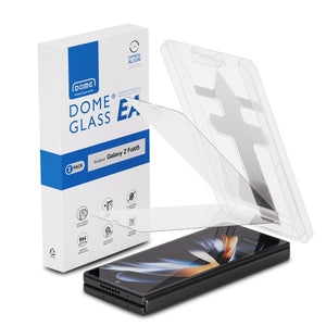 [Clear EA] Samsung Galaxy Z Fold 5 (2023) Screen Protector Full Coverage Tempered Glass Shield [Easy Install] - 2PACK