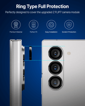 Load image into Gallery viewer, DOME GLASS Whitestone DOME Camera Ring Type for Samsung Galaxy Z Fold 7 [Case friendly &amp; HD clrearity] Tempered Glass Lens Protector [1pack]