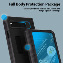 Load image into Gallery viewer, [Dome Case] For Google Pixel Fold (2023) Escudo Case - Matte Black
