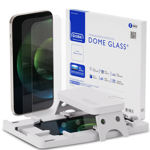 [Dome Glass] iPhone 15 Plus Tempered Glass Screen Protector (6.1