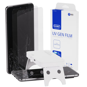 [UV GEN] Google Pixel 8 Pro (2023) Hard Coated Film Screen Protector with UV light - 2 Pack of Film