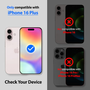 [Dome AR] iPhone 16 Plus AR Temperd Glass Screen Protector