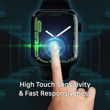 Load image into Gallery viewer, [Dome Glass] Apple Watch Series 8 and 7 (45mm) Tempered Glass Screen Protector [Liquid Dispersion Tech] With Case