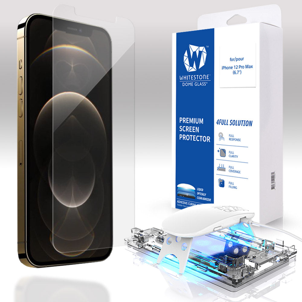 [Dome Glass] iPhone 12 Pro Max Tempered Glass Screen Protector