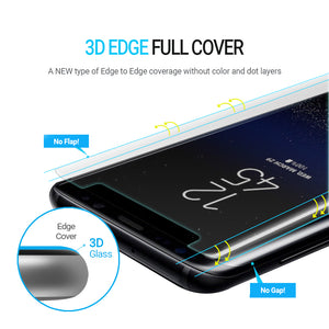 Galaxy S8 Plus Dome Glass Tempered Glass Screen Protector
