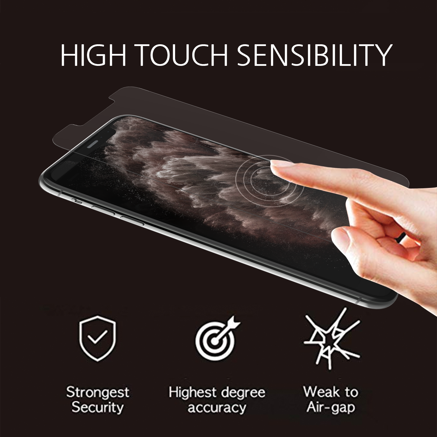 Apple iPhone 11 Max Screen Protector Tempered Glass – Whitestonedome