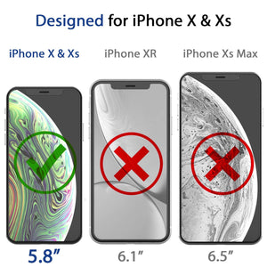 iPhone XS Dome Glass Tempered Glass Screen Protector