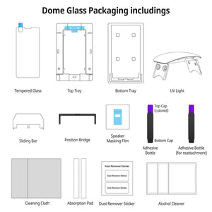 [Dome Glass] iPhone XS Max Tempered Glass Screen Protector