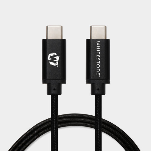 [Dome Cable] C to C Fast Charging Cable 6ft Metal housing USB C to USB C with braiding - 1Pack