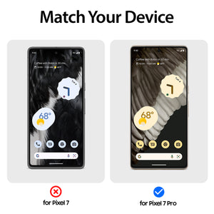 [Dome Case] For Google Pixel 7 Pro (2022), Slim Fit, Flexible sillicone Black TPU Case, Protective Phone Cover - Black