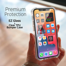 Load image into Gallery viewer, [S-Cushion + EZ Glass + Case] iPhone 12 mini Premium Microfiber Shock Proof Back Cover with Screen Cleaning feature &amp; Phone Case &amp; EZ Glass