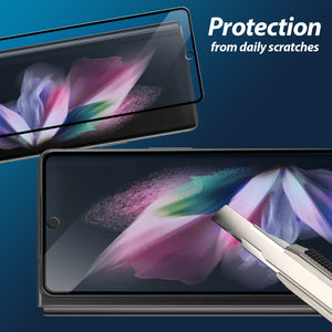 [EZ] Whitestone Galaxy Z Fold 3 EZ Tempered Glass Screen Protector - 2 Pack