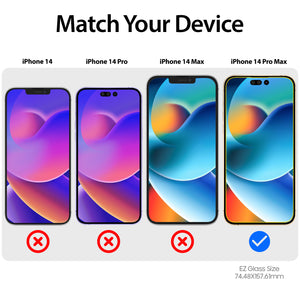 [EZ] iPhone 14 Pro Max EZ Glass Screen Protector (6.7") - 3 Pack