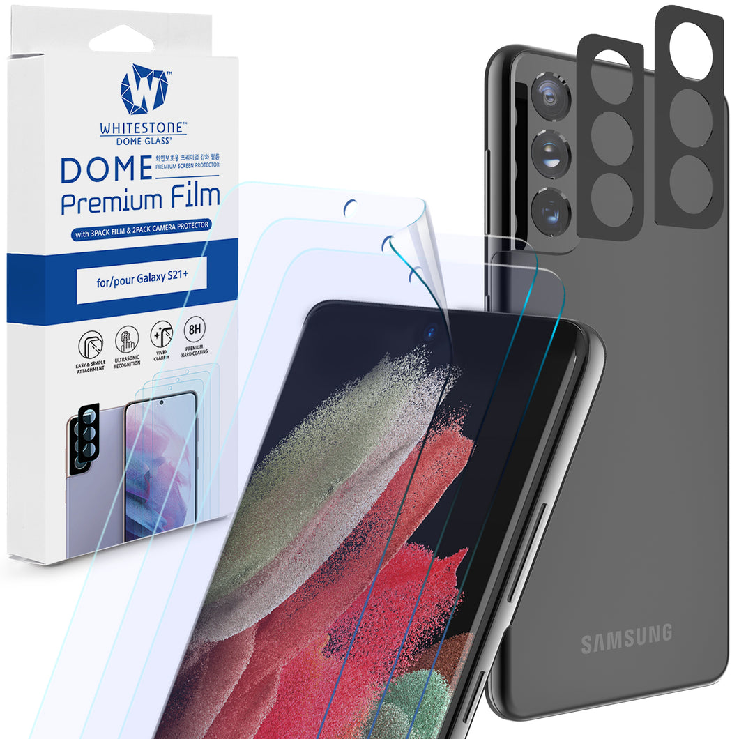 [Dome Case] iPhone 12 Pro Max (6.7) Clear case by Whitestone, Premium  Tempered Glass Back Cover - Clear