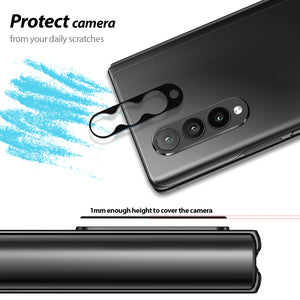 [Camera EZ] Whitestone EZ Galaxy Z Fold 3 Camera Protector - 2 Pack