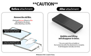[Gen Film] Galaxy Z Fold 3 Gen Film Screen Protector with Installation Jig - Anti-Bubble, HD Clear, PET Film