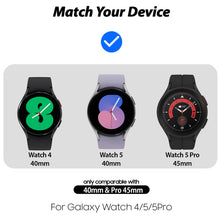 Load image into Gallery viewer, [EZ] Whitestone Galaxy Watch 4 / 5 / 5 Pro (40mm) Premium Tempered Glass Screen Protector - 3 PACK