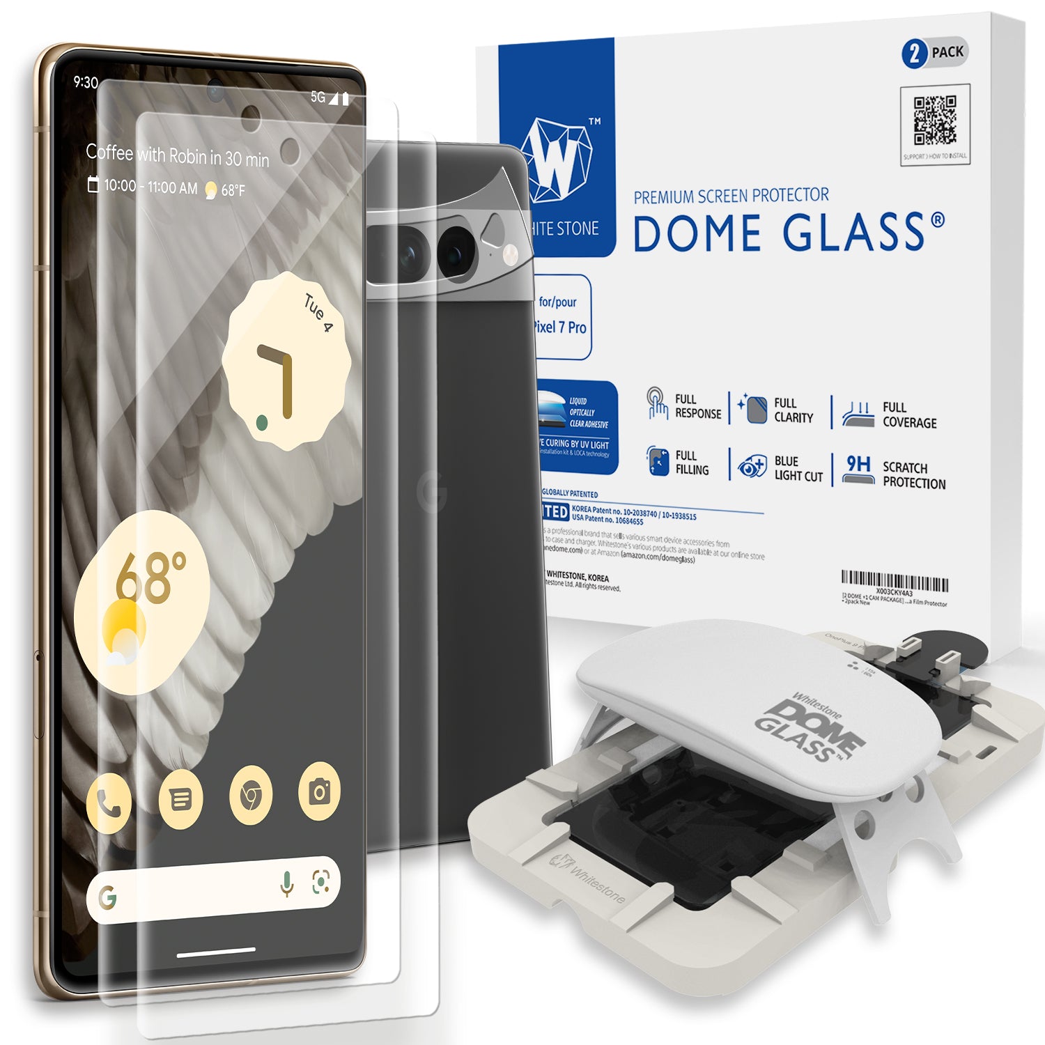 Whitestone Dome Whitestone Oneplus Pro [Dome Glass] Google Pixel