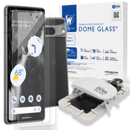 [Dome Glass] Google Pixel 7 (2022) Tempered Glass Screen Protector with 1 Pack of Camera Film Protector - 2Pack of Glass