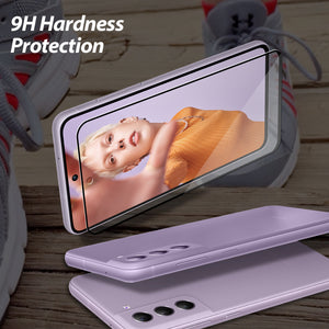 [EZ] Whitestone Galaxy S21 FE EZ Tempered Glass Screen Protector - 2 Pack