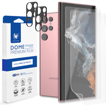 Load image into Gallery viewer, [Dome Premium Film] Samsung Galaxy S22 Ultra EPU Film Screen Protector with Camera Protector - 2Pack