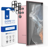[Dome Premium Film] Samsung Galaxy S22 Ultra EPU Film Screen Protector with Camera Protector - 2Pack