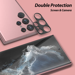 [Dome Premium Film] Samsung Galaxy S22 Ultra EPU Film Screen Protector with Camera Protector - 2Pack