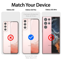 Load image into Gallery viewer, [Dome Premium Film] Samsung Galaxy S22 Plus Hard Film Screen Protector with Camera Protector - 2Pack