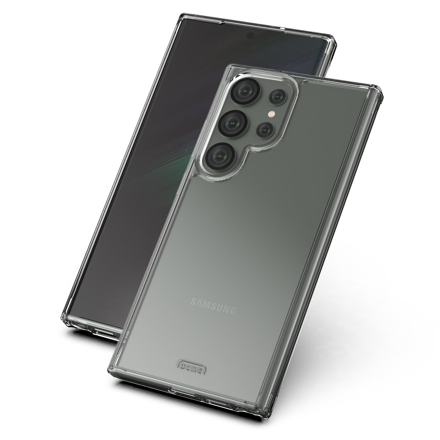 [Dome Case] Samsung Galaxy S23 Ultra Premium Crystal Clear Case