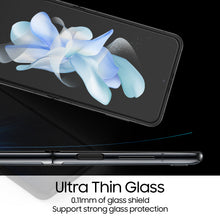 Load image into Gallery viewer, [Dome Silk] Samsung Galaxy Z Flip 4 UTG Screen Protector - Ultra Thin Glass
