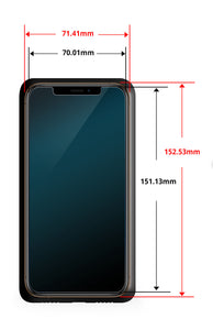 iPhone XS Max Dome Glass Tempered Glass Screen Protector