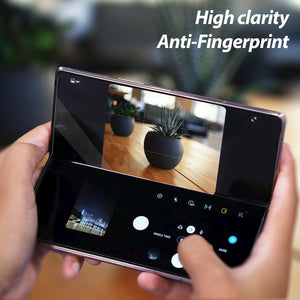 [Dome Film] Samsung Galaxy Z Fold 3 Film Screen Protector [1SET 3PCS] Anti-Shock, HD Clear, Self Healing EPU Film