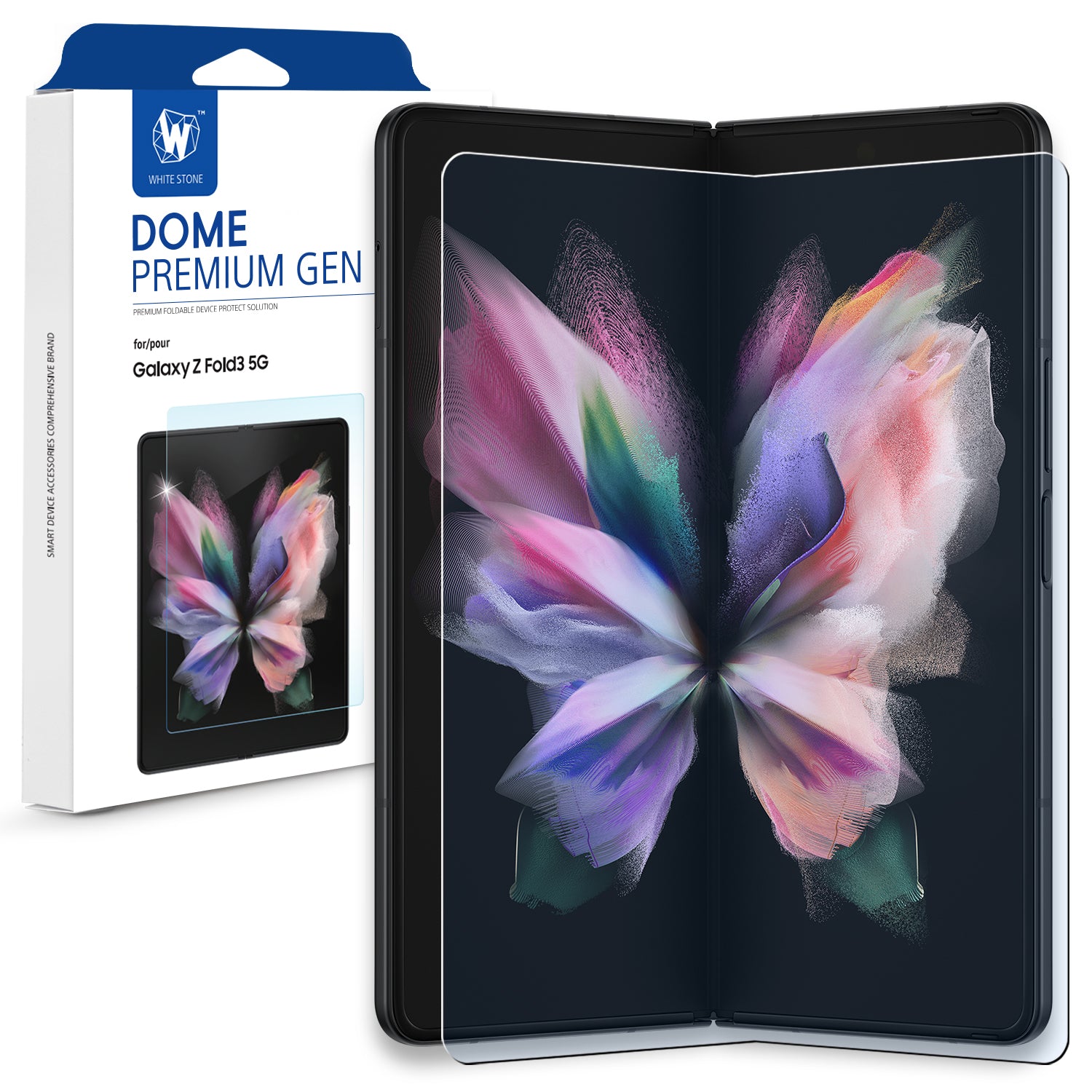 Federal Molde Periódico Gen Film] Galaxy Z Fold 3 Gen Film Screen Protector with Installation –  Whitestonedome