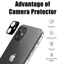 Load image into Gallery viewer, [EZ] Whitestone EZ iPhone 12 mini Camera Protector - 2 Pack (5.4&quot;)