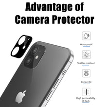 Load image into Gallery viewer, Whitestone EZ iPhone 12 Camera Protector - 2 Pack (6.1&quot;)