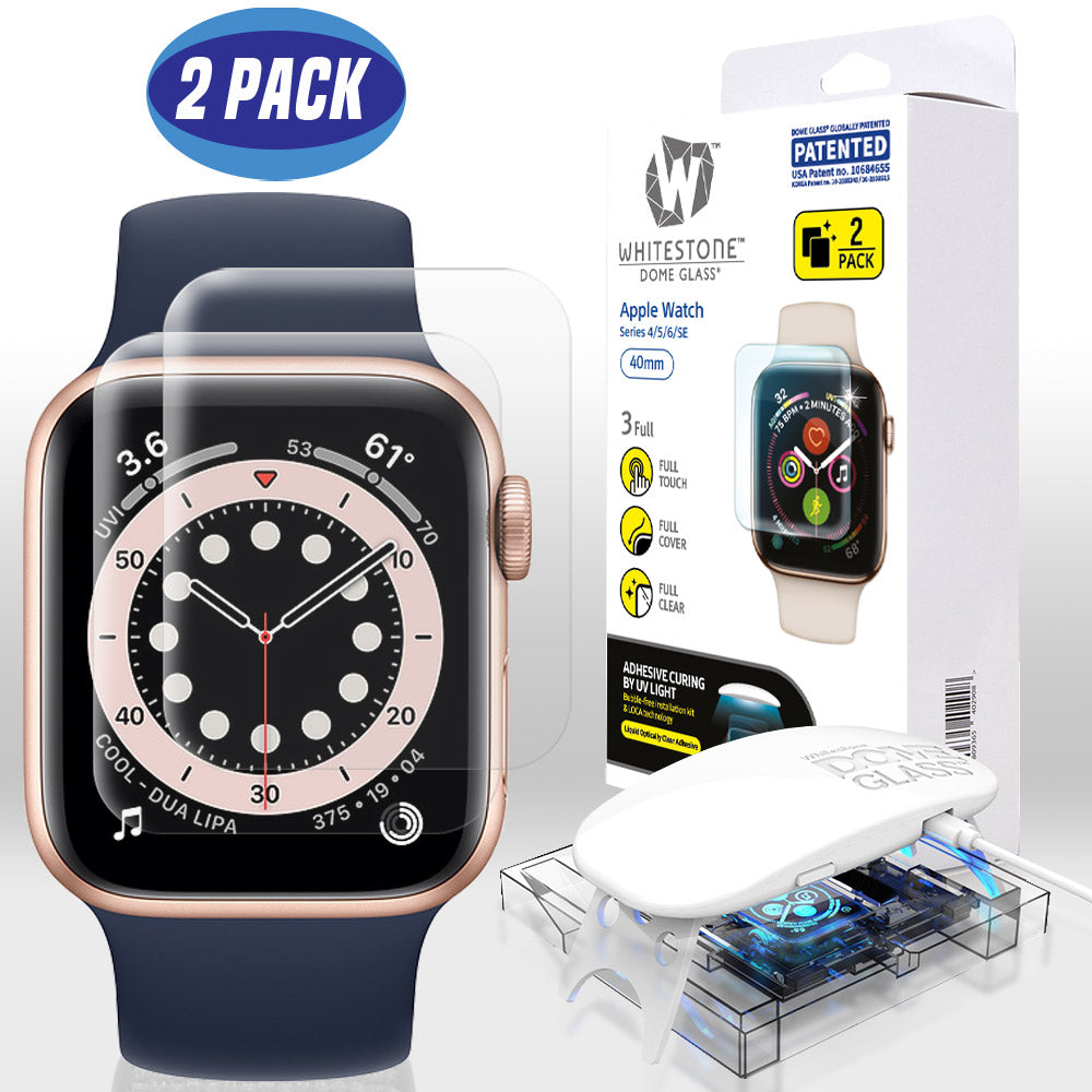Apple Watch Tempered Glass Screen Protector (Series 5 - 40 mm 