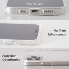 Load image into Gallery viewer, [Dome Case] iPhone 12 Pro (6.1&quot;) Clear case by Whitestone, Premium Tempered Glass Back Cover - Clear