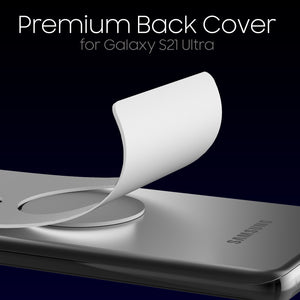 [S-Cushion + Case] Galaxy S21 Ultra Premium Microfiber Shock Proof Back Cover with Screen Cleaning feature & Phone Case