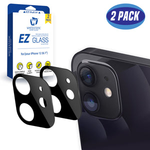 Whitestone EZ iPhone 12 Camera Protector - 2 Pack (6.1")