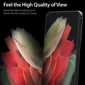 [Dome Premium Film] Galaxy S21 Ultra EPU Film Screen Protector with Glass Camera Protector - 5PACK