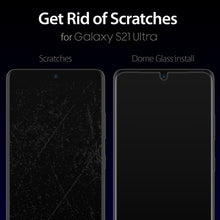Load image into Gallery viewer, [Dome Glass] Galaxy S21 Ultra Dome Glass Tempered Glass Screen Protector - Ejig