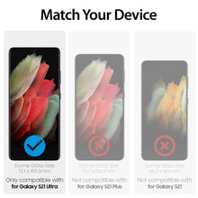 Load image into Gallery viewer, [Dome Glass] Galaxy S21 Ultra Dome Glass Tempered Glass Screen Protector - Ejig