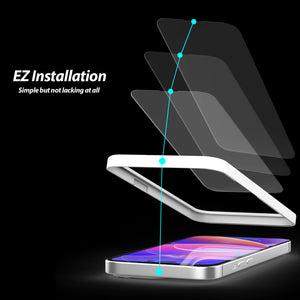 [EZ] iPhone 14 EZ Glass Screen Protector (6.1") - 3 Pack
