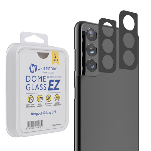 [Camera EZ] Whitestone EZ S21 Camera Screen Tempered Glass Protector - 2 Pack