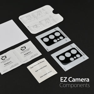 [Camera EZ] Whitestone EZ S21 Ultra Camera Screen Tempered Glass Protector - 2 Pack