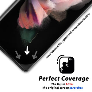 [Dome Glass] Galaxy Z Fold 3 Tempered Glass Screen Protector