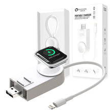 Load image into Gallery viewer, [Dome Charger] Apple Watch Portable 2 in 1 Charger Cable